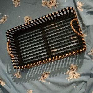 Large basket tray 18 x 10 inches